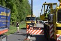 LKW in Boeschung A 3 Rich Frankfurt Hoehe Roesrath Lohmar P078